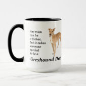 Greyhound Vater Tasse (Links)