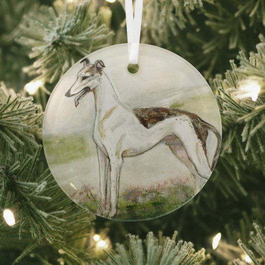Greyhound von Hevener Ornament Aus Glas (InSitu)