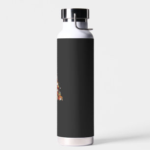 Greyhound Weihnachtsbaum Lichter Lustiger Hund Xma Trinkflasche