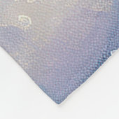 Greyhound Weihnachtsfeiertag Fleecedecke (Ecke)