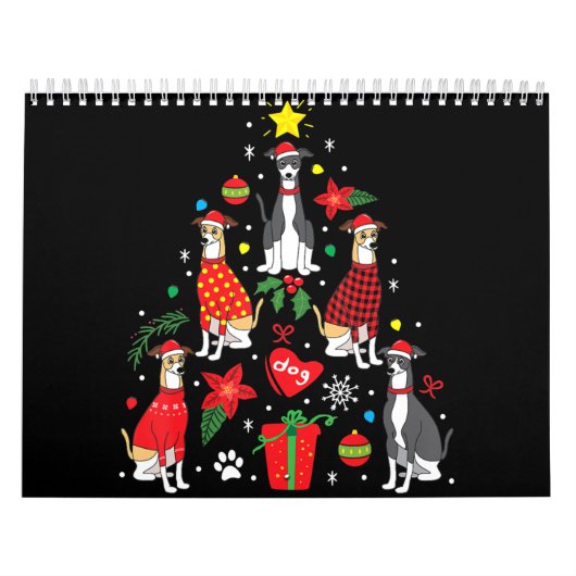 Greyhound Weihnachtsschmuck Mama Kalender (Titelbild)