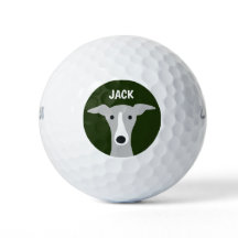 Greyhound Whippet Dog mit Individuelle Name