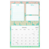 Greyhound Whippet Hund liebt Custom Foto Planer Kalender (Jan 2027)