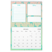 Greyhound Whippet Hund liebt Custom Foto Planer Kalender (Jan 2026)