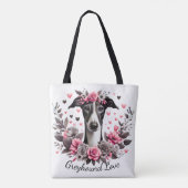 Greyhound Whippet Iggy Galgo Dog Tasche (Rückseite)