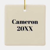 Greyhound Wine Snob Keramikornament (Rückseite)