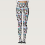 Greyhound Winter Wonderland Christmas Joy Leggings<br><div class="desc">Dieses festliche Design spiegelt den fröhlichen Geist der Urlaubssaison wider und besticht durch ein hübsches Jungtier mit einer Weihnachtsmannmütze. Der Hund ist eingebettet in ein winterliches Wunderland, mit einem Schneemann, einem dekorierten Weihnachtsbaum und wunderschön verpackten Geschenken. Schneeflocken fallen sanft ab und geben der Szene eine magische Touch, während die lebhaften...</div>