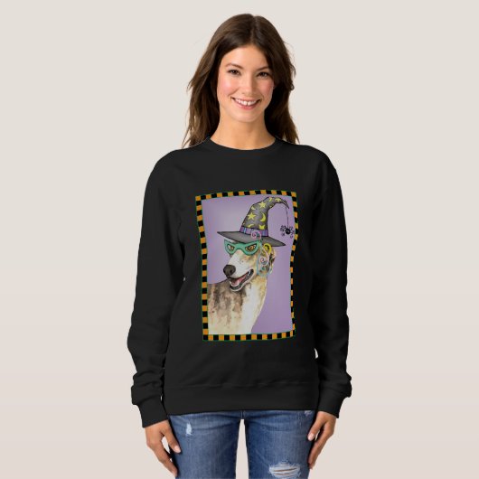 Greyhound Witch Sweatshirt (Vorne ganz)