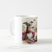 Greyhound's Coffee Time Tasse (Vorderseite Links)