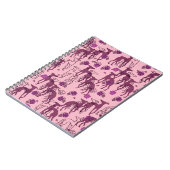 Greyhounds Garden Artwork Greyhound Rose Notizblock (Linke Seite)