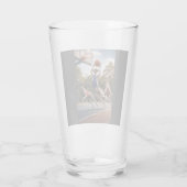 Greyhounds playing basketball glas (Rückseite)