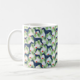 Greyhounds Weihnachten Kaffeetasse