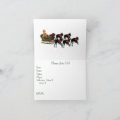 Greyhounds Weihnachtsfeier Einladung (Innenseite)