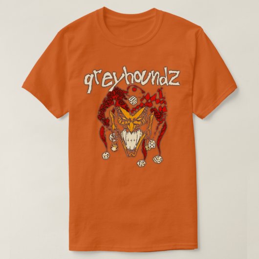 Greyhoundz 7 Ecken eures Spiels  T-Shirt (Design vorne)