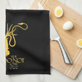 Greyjoy Sigil - Wir säen nicht Geschirrtuch (Viertel Falte)