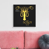 Greyjoy Sigil - Wir säen nicht Leinwanddruck (Insitu (Wohnzimmer))