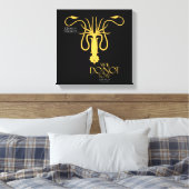 Greyjoy Sigil - Wir säen nicht Leinwanddruck (Insitu (Schlafzimmer))