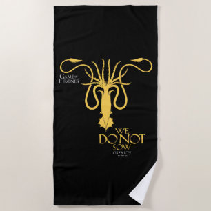 Greyjoy Sigil - Wir säen nicht Strandtuch