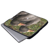 Greylag Gänse Laptopschutzhülle (Vorne Knopf)