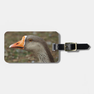 Greylag Swan Goose Cross Gepäckanhänger