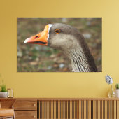 Greylag Swan Goose Cross Leinwanddruck (Insitu (Wohnzimmer))