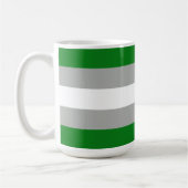 Greyromantische Stolperflagge Kaffeetasse (Links)