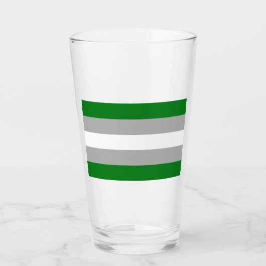 Greyromantischer Stolz Glas (Vorderseite)
