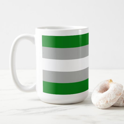 Greyromantischer Stolz Kaffeetasse (Mit Donut)