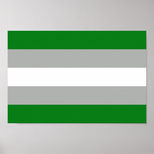 Greyromantischer Stolz Poster (Vorne)