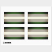 Greyromantischer Stolz Rechteckiger Aufkleber (Blatt)