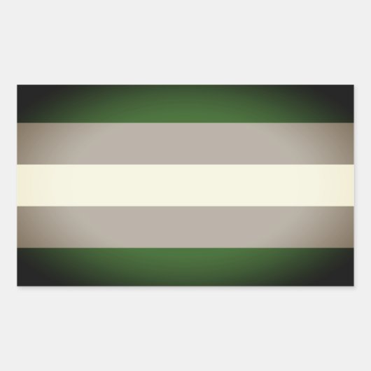 Greyromantischer Stolz Rechteckiger Aufkleber (Vorderseite)