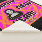 Greys New Year Greetings Medium Sherpa Blanket Sherpadecke (3/4)