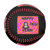Greys New Year Wishes Baseball (Vorderseite Links)