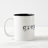 Greysacle Coffe Tasse - Weiß (Links)