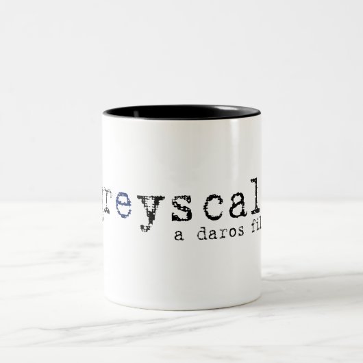 Greysacle Coffe Tasse - Weiß (Mittel)
