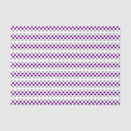 Greysexual Pride Flag Punkte Seidenpapier (Vorderseite)