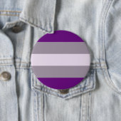 Greysexual Stolperflagge Button (Beispiel)