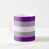 Greysexual Stolperflagge Kaffeetasse (Vorderseite Links)