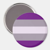 Greysexual Stolperflagge Magnet (Vorderseite/Rückseite)