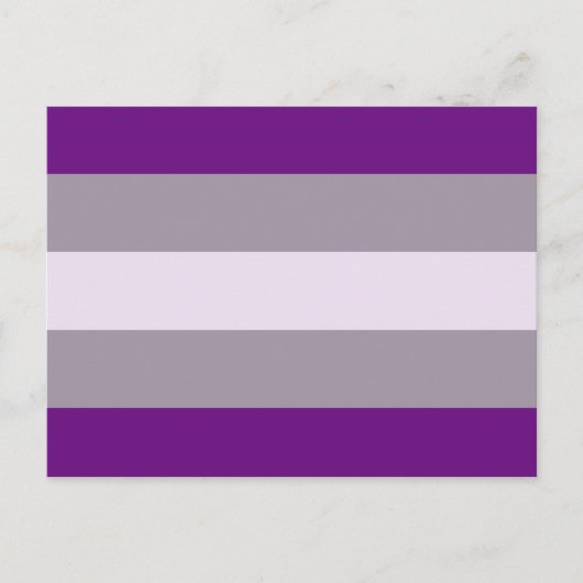 Greysexual Stolperflagge Postkarte (Vorderseite)