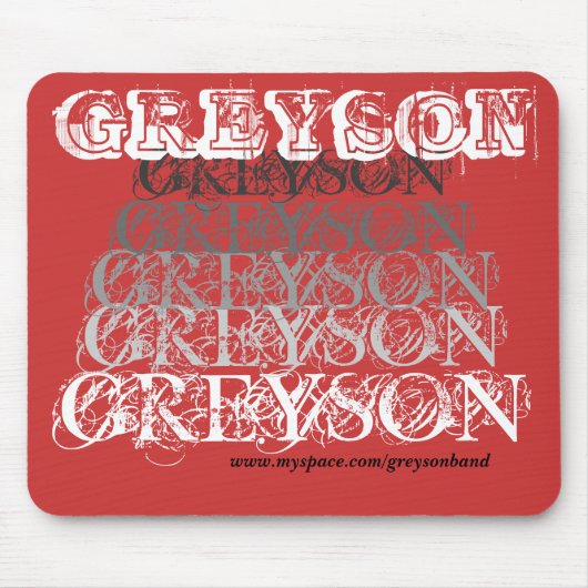 GREYSON, GREYSON, GREYSON MOUSEPAD (Vorne)
