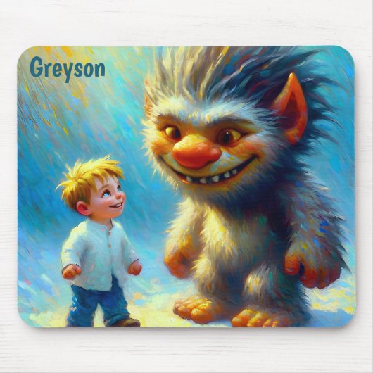 GREYSON ~ Halloween Monster ~ Mousepad (Vorne)