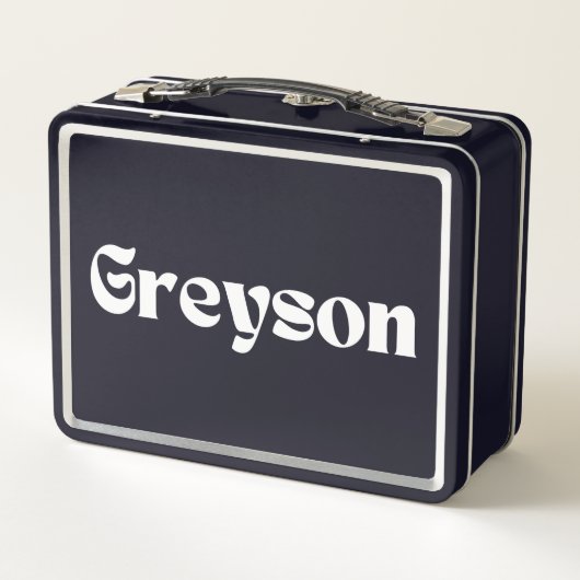 Greyson Metall Brotdose (Rückseite)