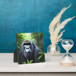 Greyson The Male Gorilla, Foto Plaque Fotoplatte