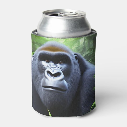 Greyson the Männchen Gorilla, Can Cooler Dosenkühler (Kanne Vorderseite)