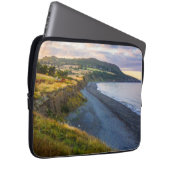 Greystones South Beach Coastal View Laptopschutzhülle (Vorne Rechts)