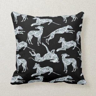 Greyt Diamond Greyhounds Kissen
