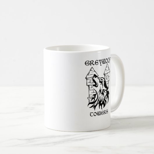 GreyWolf Turm-Tasse Kaffeetasse (VorderseiteRechts)