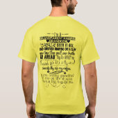 GRG-Sprichwort T-Shirt (Rückseite)
