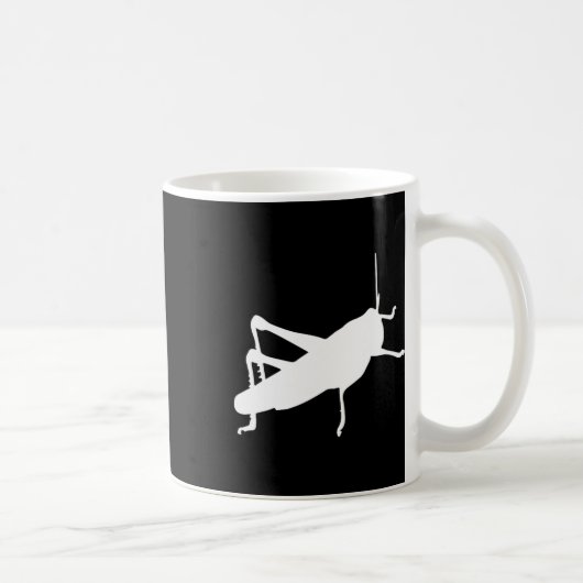 Grhopper Grille - Insekt Käfer Niedlich Lustig Kaffeetasse (Rechts)